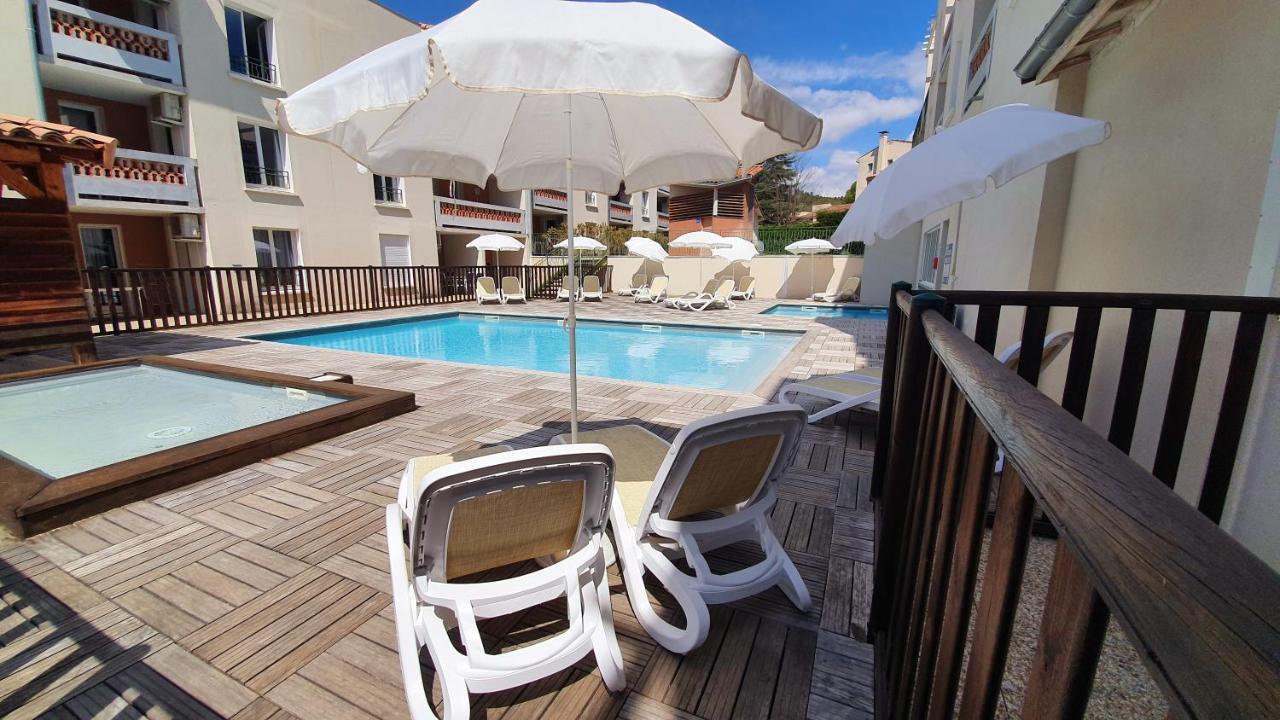 Douceur Du Verdon- Climatise Avec Piscine, Parking Gréoux-les-Bains Dış mekan fotoğraf